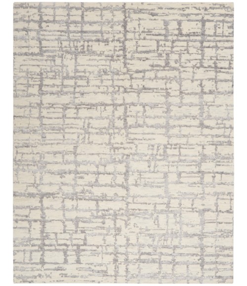 Nourison Luna Ivory Grey LUN02 8 ft. X 10 ft. Rect. Rug