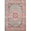 Nourison Passion - Psn03 Grey Area Rug 6 ft. 7 X 9 ft. 6 Rectangle