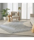 Nourison SYMMETRY Area Rug Nourison Symmetry Area Rug SMM06-Ivory/Grey