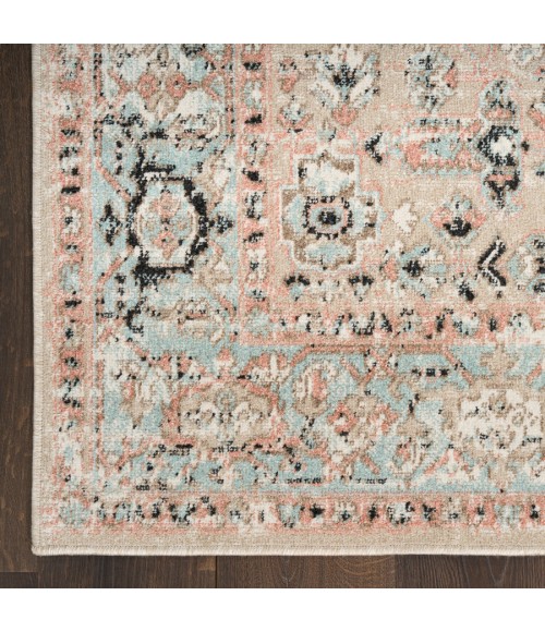Nourison Home Washable Decor Peach Rug WSD13 7 ft. 10 in. X 10 ft. Rectangle - Rugs Town Nourison Home Washable Decor Peach WSD13 7 ft. 10 in. X 10 ft. Rectangle Rug