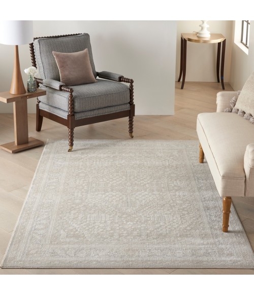 Kathy Ireland Malta Area Rug MAI18-Beige/Grey
