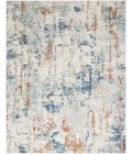 Nourison Quarry Beige Blue Rust QUA01 8 ft. X 10 ft. Rect. Rug