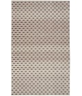 Nourison Nourison Washables Cream Black NWB12 4 ft. X 6 ft. Rectangle Rug