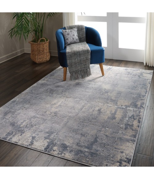 Nourison Rustic Textures Area Rug RUS06-Grey/Beige