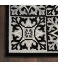 Nourison Aloha Area Rug Nourison Aloha Area Rug ALH34 Black White