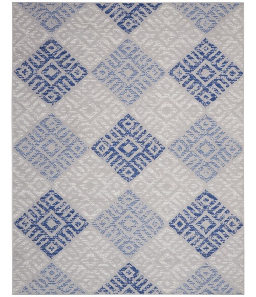 Nourison Whimsicle Area Rug WHS18-Grey Blue