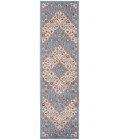 Nourison Elation Area Rug ETN08-Ivory Blue