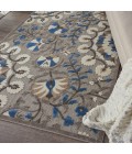 Nourison Aloha Area Rug ALH20-Grey/Multi