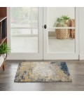 Twilight Area Rug Nourison Twilight Area Rug TWI22 Navy Gold 2' x 3'