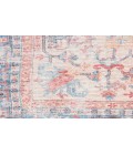 Nicole Curtis Machine Washable Series 1 Blue Multicolor SR104 5 ft. 3 in. Round Rug