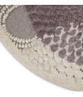 Nourison GRAPHIC ILLUSIONS Area Rug Nourison Graphic Illusions Round Area Rug GIL04-Grey