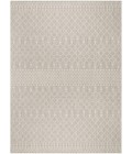 Nourison Positano Light Grey POS02 9 ft. X 12 ft. Rect. Rug