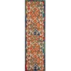 Nourison Aloha - Alh21 Multicolor Area Rug 2 ft. X 6 ft. Rectangle