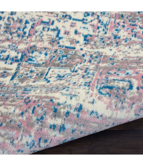 Nourison Grafix Runner Area Rug GRF14-Ivory/Pink