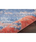 Nourison SAFARI DREAMS Area Rug kathy ireland Home Safari Dreams Area Rug KI374-Blue/Brick