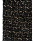 Nourison Cozy Shimmer Black Gold CSH01 8 ft. X 10 ft. Rect. Rug