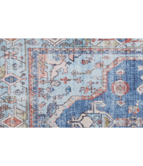 Nourison Fulton Blue FUL11 2 ft. X 3 ft. Rectangle Rug