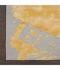 Nourison Prismatic Area Rug PRS19 Grey/Gold 3'9" x 5'9"