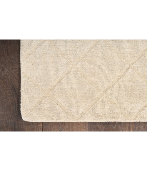 Nourison Wool Haven Ivory WOH01 5 ft. 3 in. X 7 ft. 3 in. Rectangle Rug
