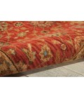 Nourison Living Treasures Round Area Rug LI05-Rust