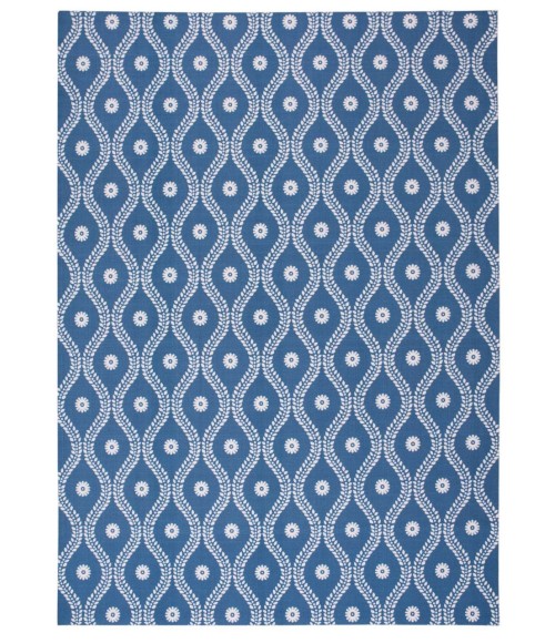 Nourison Home & Garden Area Rug RS085-Navy