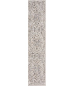 Nourison Astra Washables - Asw12 Silver Grey Area Rug 2 ft. 2 in. X 10 ft. Runner