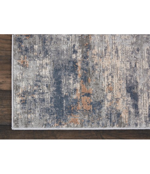 Nourison Rustic Textures Runner Area Rug RUS01-Grey/Beige