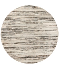 Nourison Serenity Home Ivory Beige SRH03 4 ft. X Round Rug