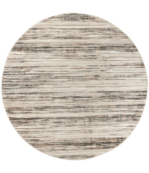 Nourison Serenity Home Ivory Beige Rug SRH03 4 ft. X Round - Rugs Town Nourison Serenity Home Ivory Beige SRH03 4 ft. X Round Rug