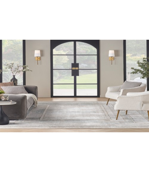 Nourison Glam Ivory Multicolor Rug GLM07 9 ft. X 12 ft. Rectangle - Rugs Town Nourison Glam Ivory Multicolor GLM07 9 ft. X 12 ft. Rectangle Rug