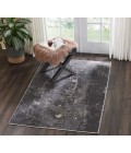 kathy ireland Home Heritage Area Rug KI353-Charcoal