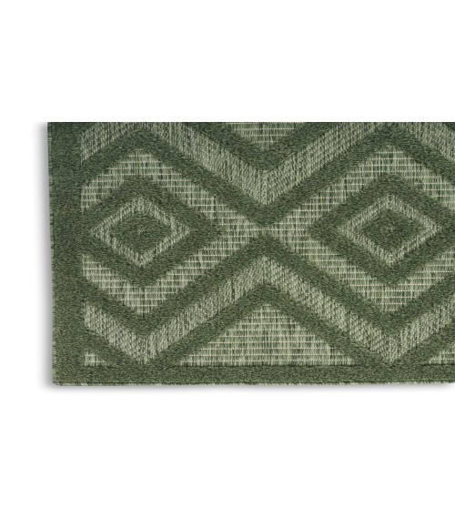 Nourison Versatile Green NRV01 5 ft. X 7 ft. Rectangle Rug