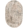 Nourison Concerto Beige Grey CNC01 5 ft. X 8 ft. Oval Rug