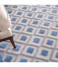 Nourison Aloha Area Rug ALH26 Blue/Grey 12' x 15'