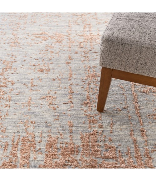 Nourison Luna Blue Mocha LUN01 9 ft. X 12 ft. Rect. Rug