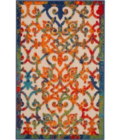 Nourison Aloha - Alh21 Multicolor Area Rug 2 ft. 8 X 4 ft. Rectangle