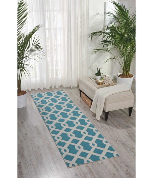 Nourison SUN N' SHADE Area Rug Waverly Sun N' Shade Runner Area Rug SND20-Poolside