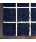 DKNY West End Ave Navy Ivory WTE01 8 ft. X 10 ft. Rect. Rug