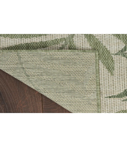 Nourison Garden Oasis Ivory Green Rug GOA01 9 ft. X 12 ft. Rectangle - Rugs Town Nourison Garden Oasis Ivory Green GOA01 9 ft. X 12 ft. Rectangle Rug