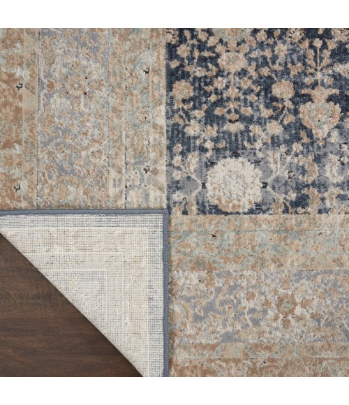 kathy ireland Home Malta Area Rug MAI07-Navy