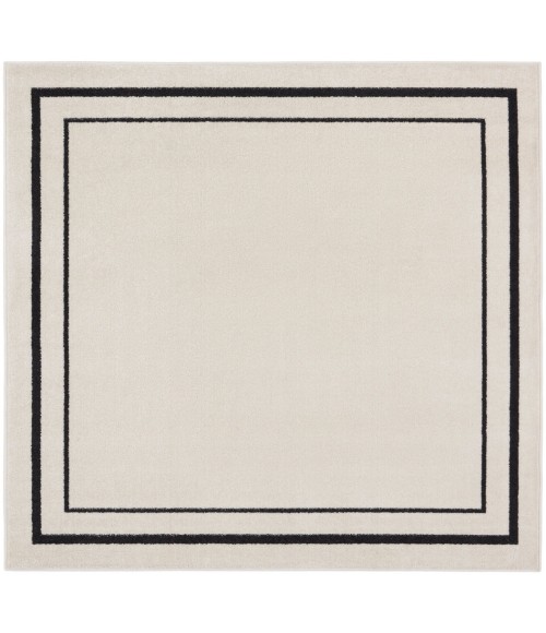 Nourison Nourison Essentials Area Rug NRE02 Ivory/Black