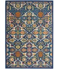 Nourison Allur Area Rug ALR03-Navy Multicolor