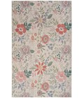 Nourison Nourison Washables Cream Multicolor Rug NWB06 5 ft. 2 in. X 7 ft. Rectangle - Rugs Town Nourison Nourison Washables Cream Multicolor NWB06 5 ft. 2 in. X 7 ft. Rectangle Rug