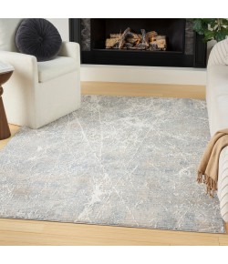 Nourison Splendid Beige Blue SLD02 5 ft. 3 in. X 7 ft. 3 in. Rect. Rug