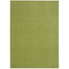 Nourison Essentials - Nre01 Green Area Rug 5 ft. X 7 ft. Rectangle