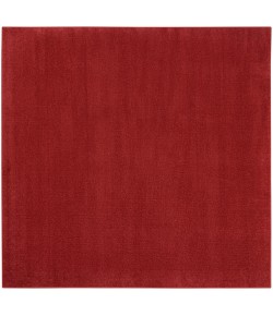 Nourison Essentials - Nre01 Brick Red Area Rug 7 ft. X Square