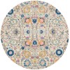Nourison Passion - Psn01 Ivory Multicolor Area Rug 8 ft. X Round