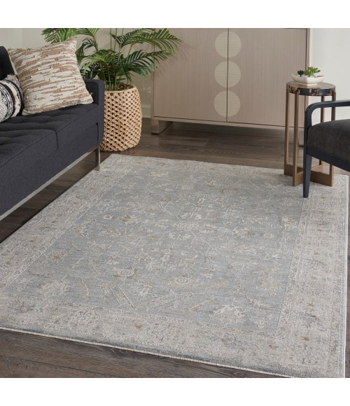Nourison Infinite Blue IFT05 5 ft. X 8 ft. Rect. Rug