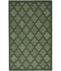 Nourison Easy Care Green NES01 5 ft. X 7 ft. Rectangle Rug