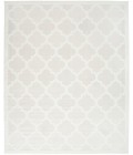Nourison Easy Care Area Rug NES01 Ivory/White